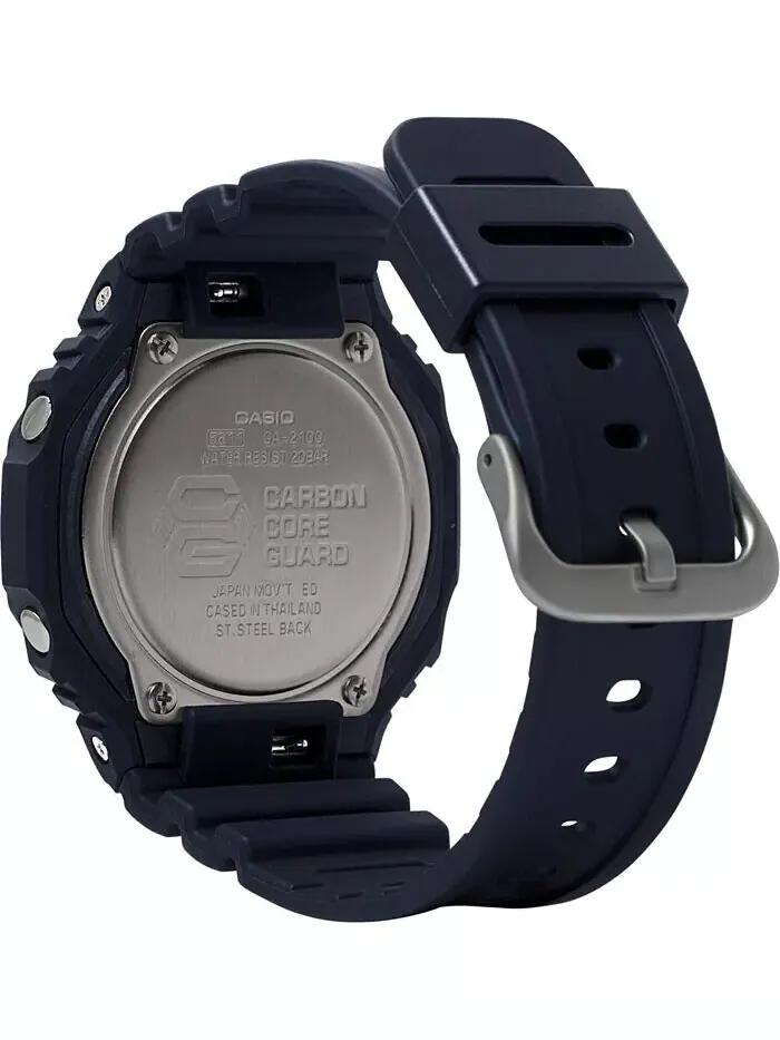 Мужские аналогово-цифровые часы с черным полимерным ремешком, 45,4 мм G-Shock — изображение 4 из 7