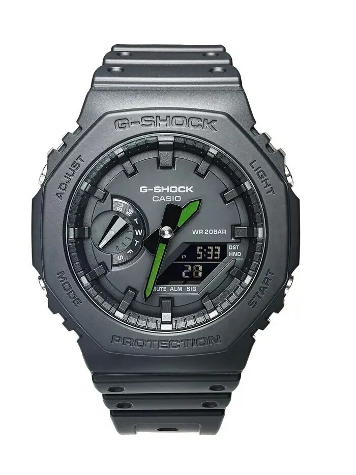 Мужские аналогово-цифровые часы с черным полимерным ремешком, 45,4 мм G-Shock — изображение 7 из 7
