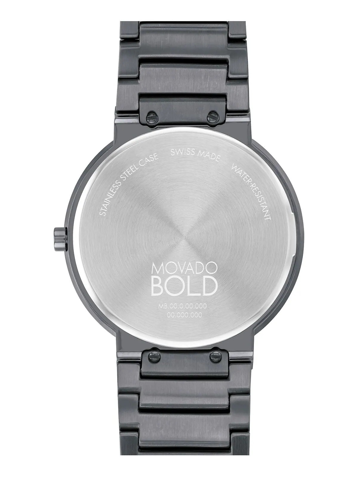 Мужские часы Bold Horizon, швейцарские кварцевые серые стальные часы с ионным покрытием, 40 мм — изображение 3 из 5