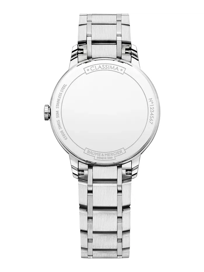 Женские часы Swiss Classima на стальном браслете, 31 мм, модель M0A10335 Baume & Mercier — изображение 2 из 3