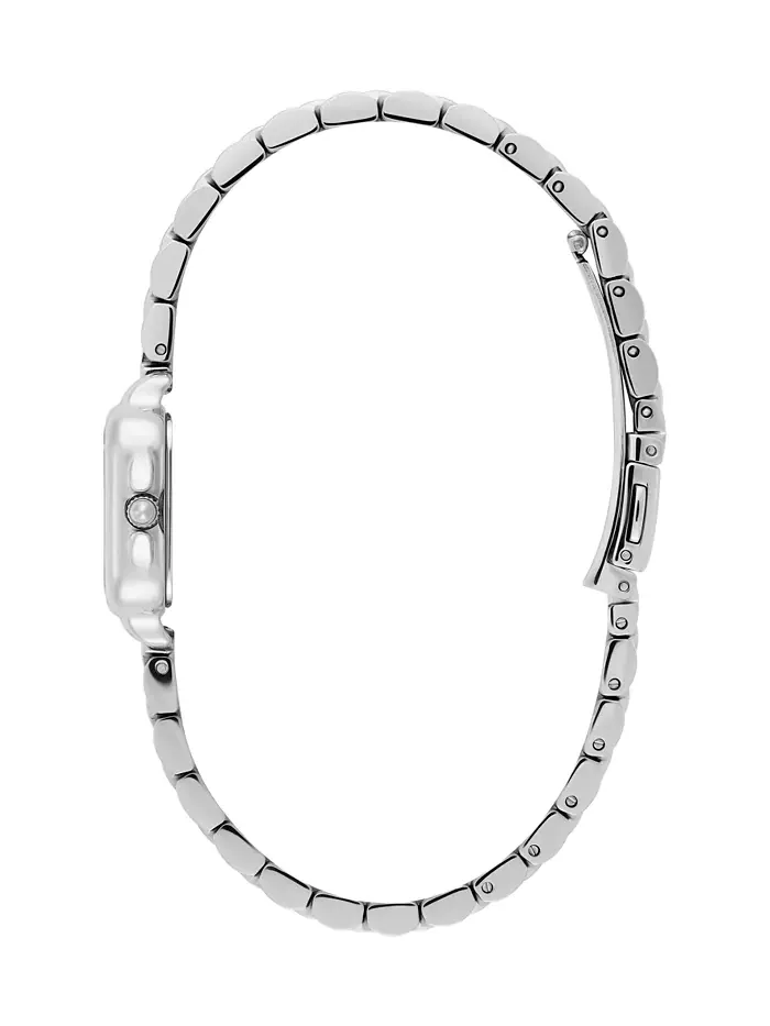 Женские наручные часы Grosvenor Mini с серебристым браслетом, 20 мм Olivia Burton — изображение 3 из 7