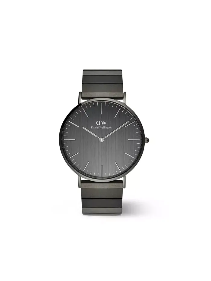 Мужские аналоговые часы из нержавеющей стали Graphite, 40 мм Daniel Wellington — изображение 1 из 6