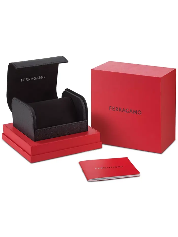 Женские часы Swiss Duo с двухцветным браслетом из нержавеющей стали 28 мм Ferragamo — изображение 4 из 4