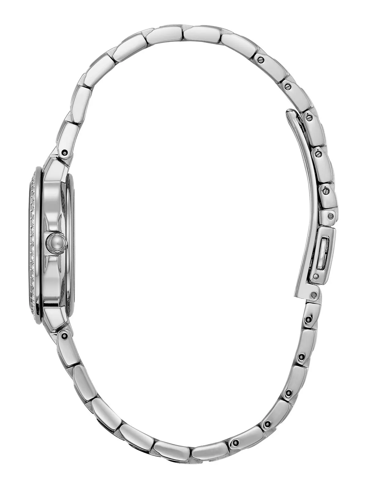 Женские часы Eco-Drive Crystal Accent из нержавеющей стали с браслетом, 28 мм EW2340-58A Citizen — изображение 2 из 8