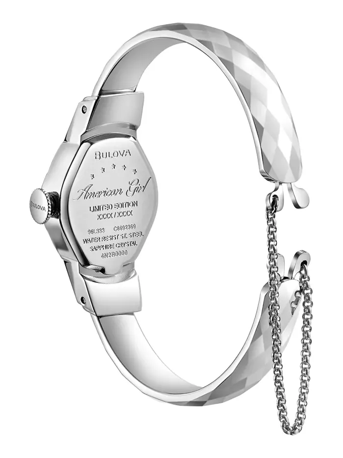 Женские часы-браслет American Girl Archive из нержавеющей стали, ширина 17 мм Bulova — изображение 3 из 4