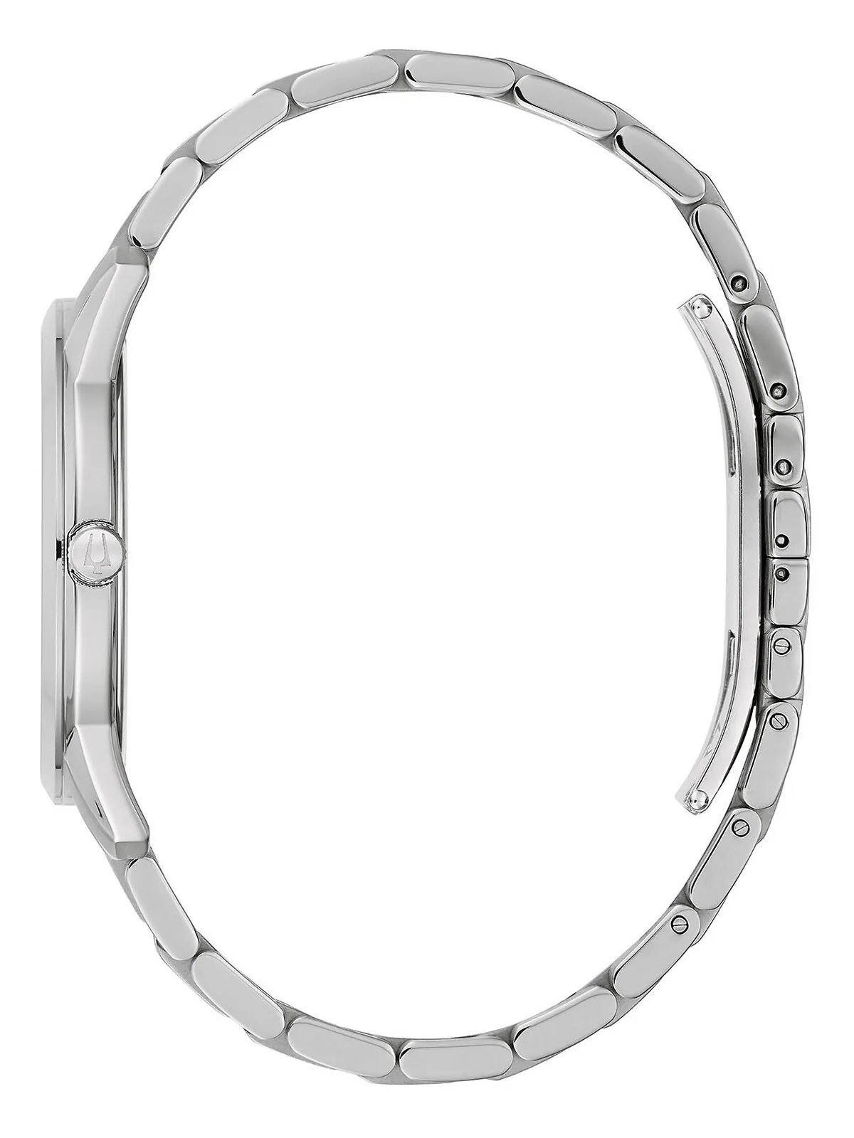 Мужские часы Sutton с браслетом из нержавеющей стали, 40 мм Bulova — изображение 2 из 5, оттенок серебряный