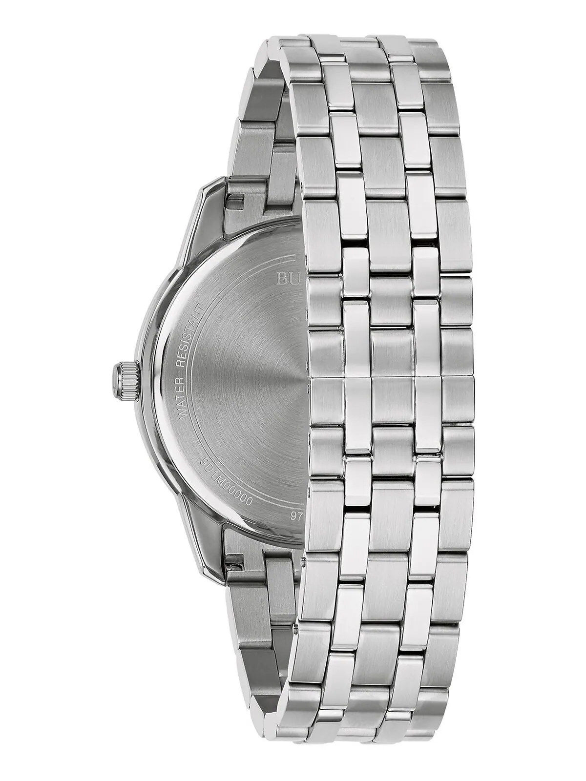 Мужские часы Sutton с браслетом из нержавеющей стали, 40 мм Bulova — изображение 3 из 5, оттенок серебряный