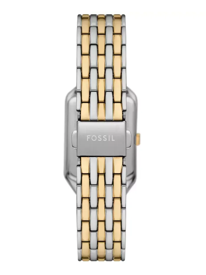 Женские часы Quartz из двухцветной нержавеющей стали, 23 мм Fossil — изображение 4 из 5