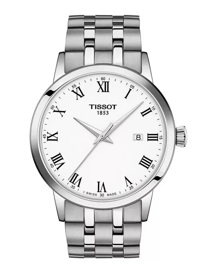 Мужские часы Swiss Classic Dream с браслетом из нержавеющей стали, 42 мм Tissot — изображение 1 из 5