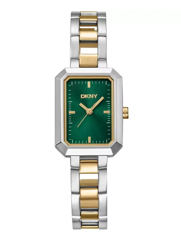 Женские часы Uptown с двухцветным браслетом из нержавеющей стали, 36 мм DKNY
