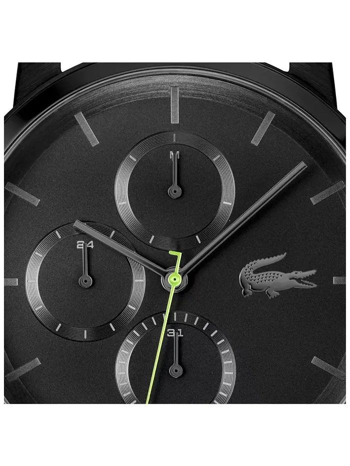 Мужские часы Replay Ionic Plated Black с браслетом из нержавеющей стали и сетчатым ремешком, 44 мм — изображение 4 из 8
