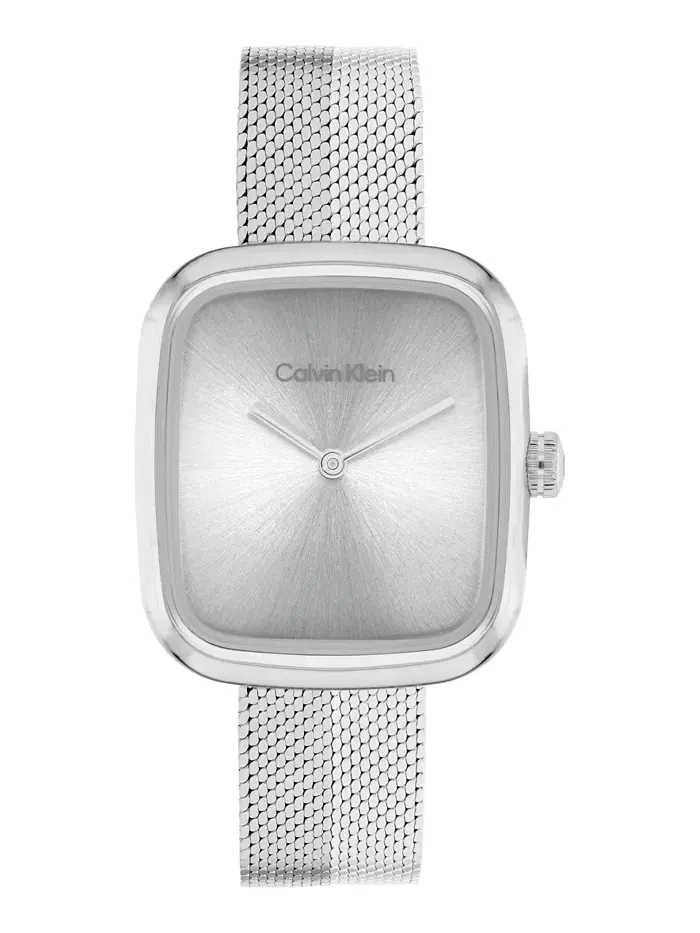 Женские часы Adore Silver Tone с браслетом из нержавеющей стали, 30 мм Calvin Klein