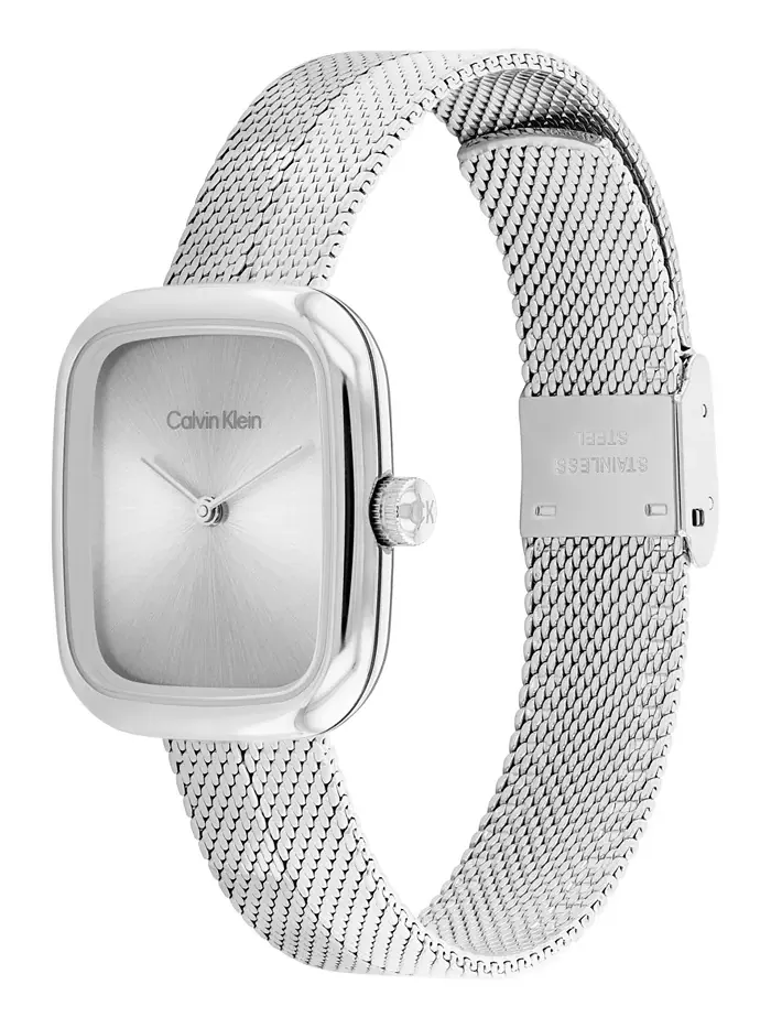 Женские часы Adore Silver Tone с браслетом из нержавеющей стали, 30 мм Calvin Klein — изображение 2 из 6