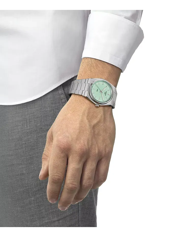 Мужские часы Swiss PRX на стальном браслете, 40 мм Tissot — изображение 5 из 5