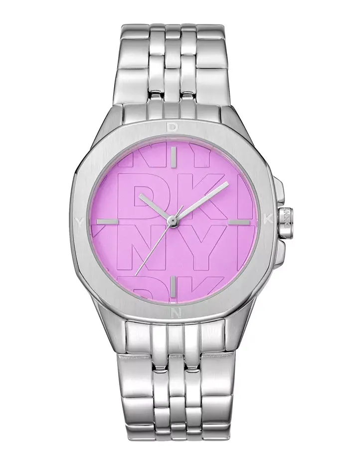 Женские наручные часы Brooklyn Midi со стальным браслетом, 34 мм DKNY