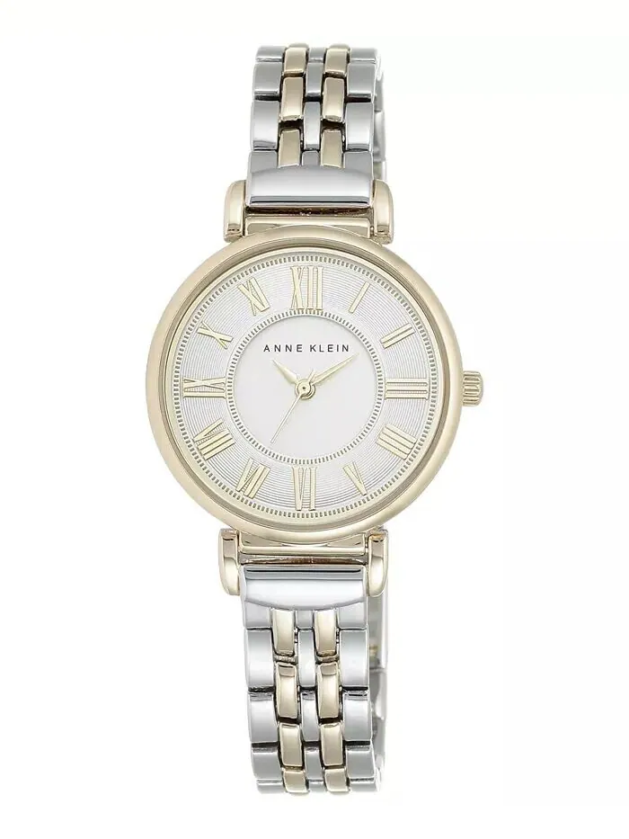 Женские двухцветные часы-браслет 30 мм Anne Klein