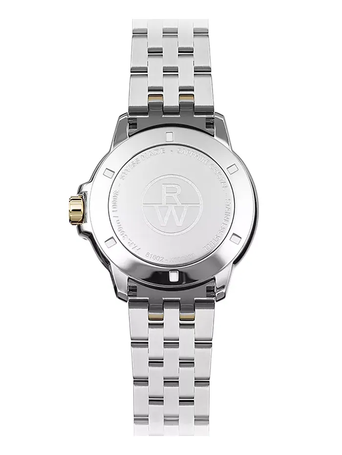 Мужские часы Swiss Tango Quartz с двухцветным браслетом из нержавеющей стали, 41 мм Raymond Weil — изображение 2 из 3