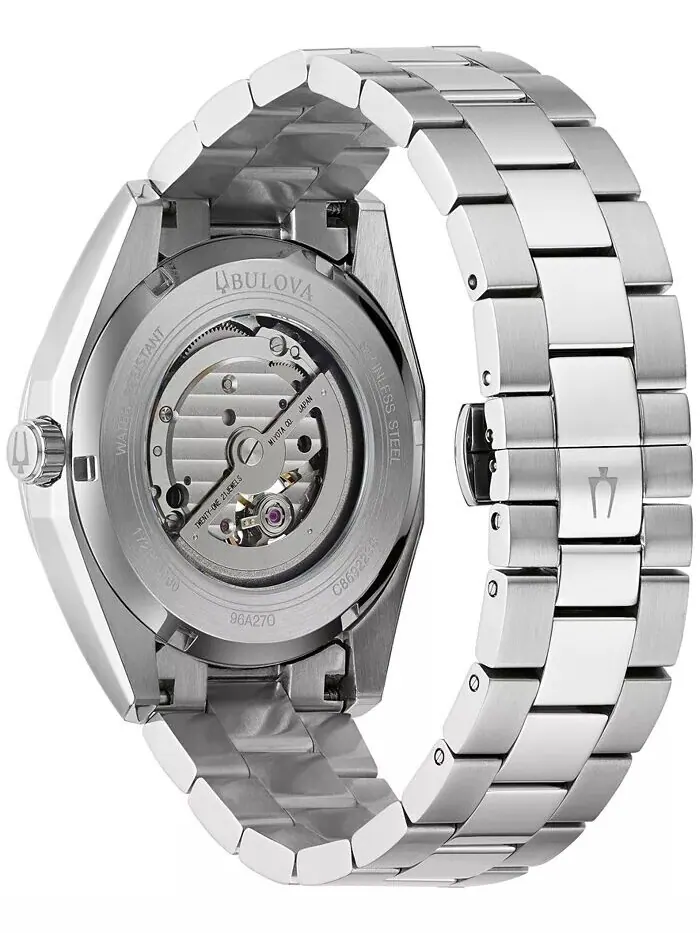 Мужские автоматические часы Surveyor с браслетом из нержавеющей стали, 42 мм Bulova — изображение 3 из 3