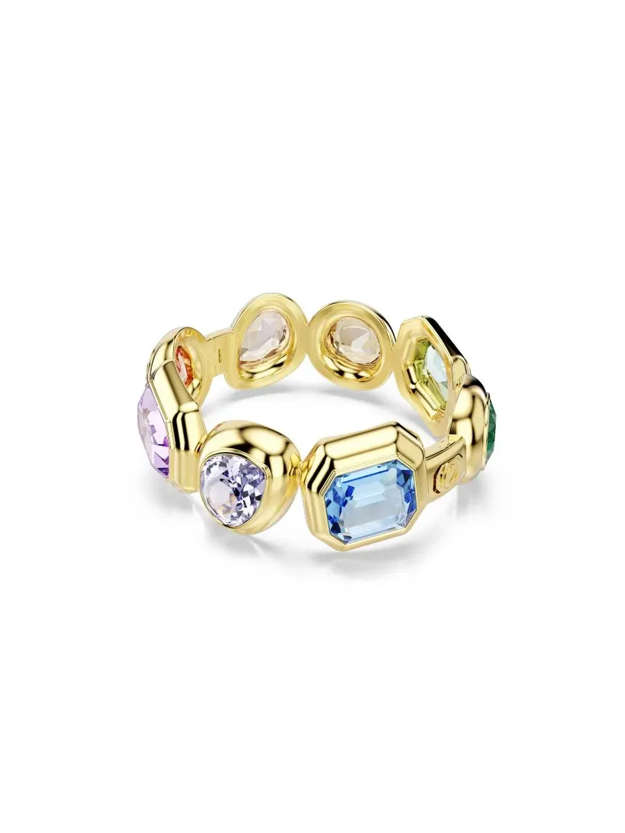 Браслет-манжета Gema с кристаллами Swarovski, Gold-Tone Plated Swarovski, Open — изображение 4 из 5