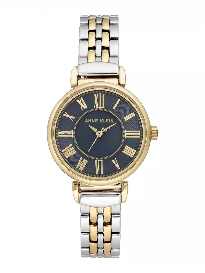 Женские двухцветные часы-браслет 30 мм Anne Klein
