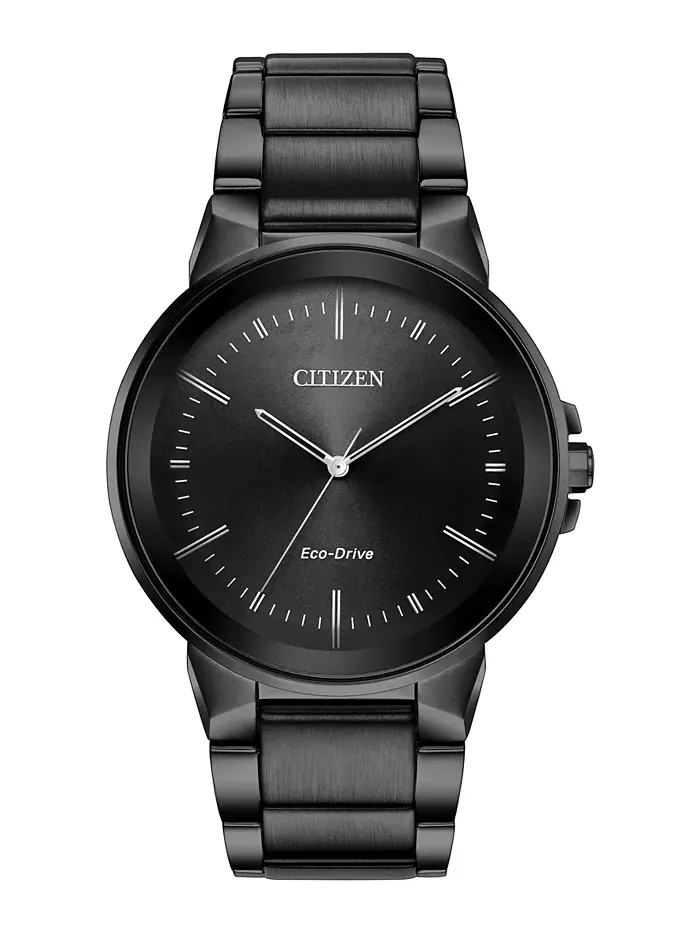 Мужские часы Eco-Drive Axiom с серым браслетом из нержавеющей стали, 41 мм Citizen