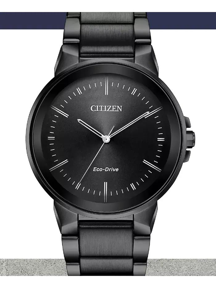 Мужские часы Eco-Drive Axiom с серым браслетом из нержавеющей стали, 41 мм Citizen — изображение 3 из 8