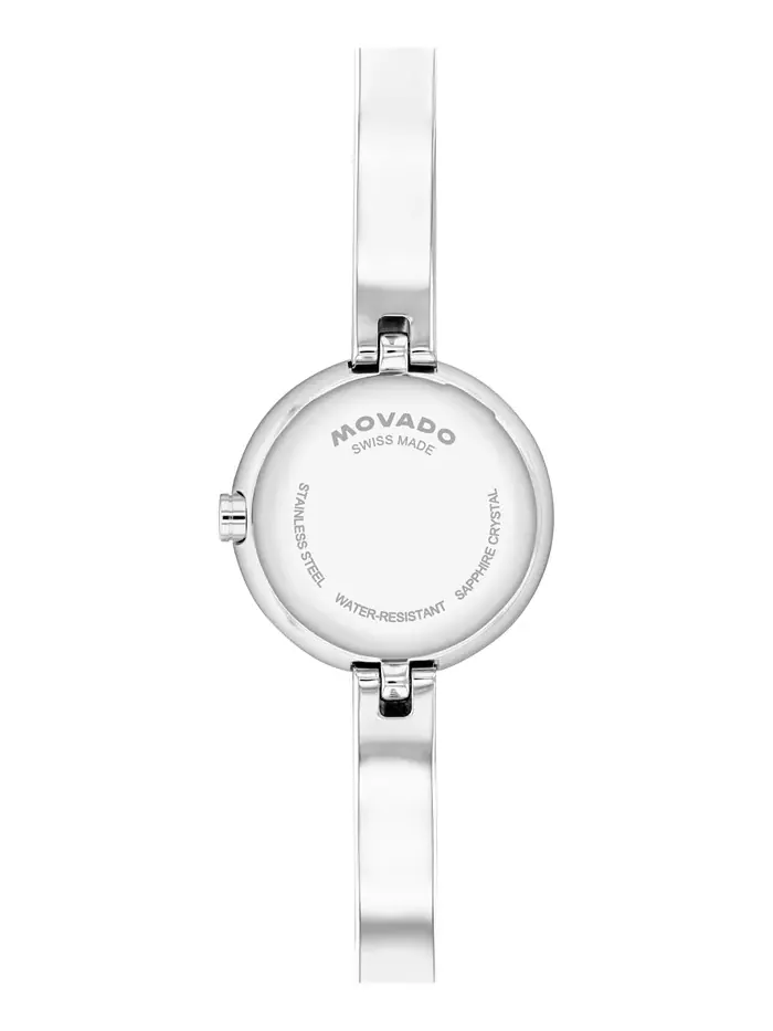 Женские часы Museum Bangle Round Swiss Quartz из нержавеющей стали, 21.50 мм Movado — изображение 3 из 3