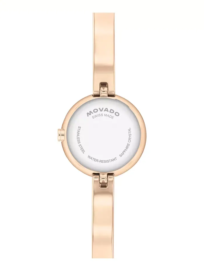 Женские часы Museum Bangle Round Swiss Quartz Mid Rose, 21.50 мм Movado — изображение 3 из 3