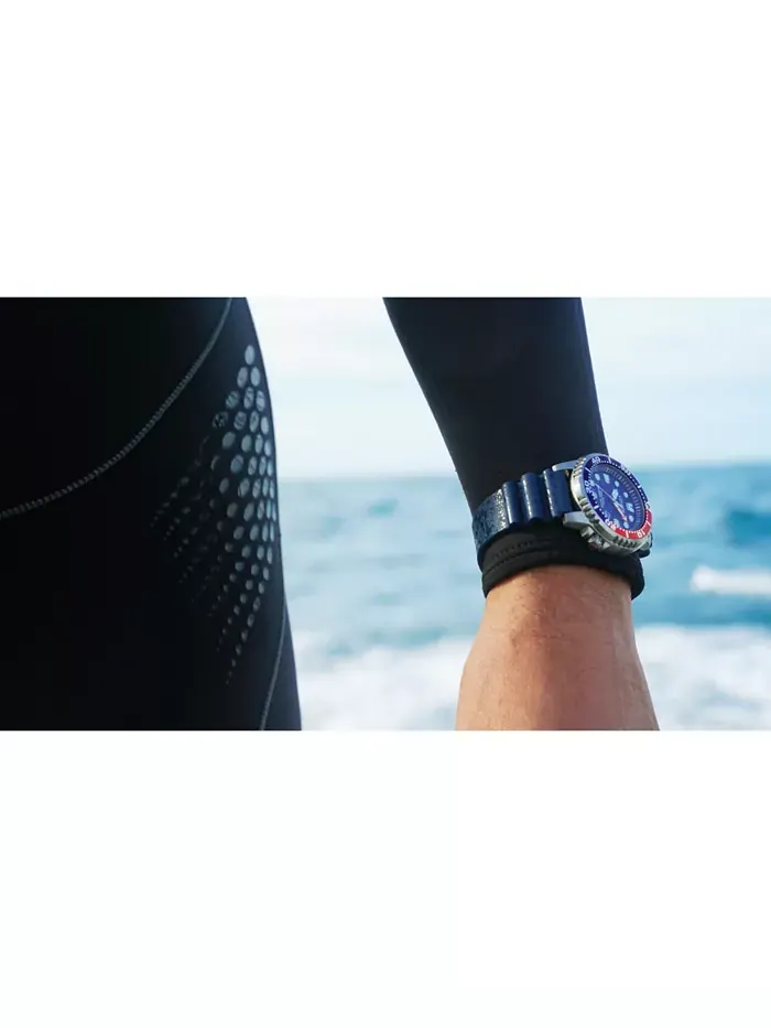 Мужские часы Promaster Dive Blue Strap с технологией Eco-Drive, 44 мм Citizen — изображение 3 из 3