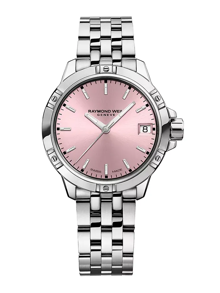 Женские часы Swiss Tango Classic с браслетом из нержавеющей стали, 30 мм Raymond Weil — изображение 1 из 3