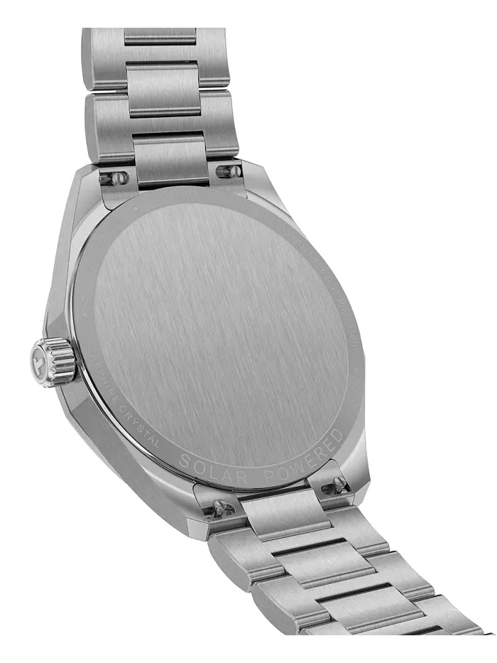 Мужские наручные часы Swiss PRC 100 Solar Quartz на стальном браслете, 39 мм Tissot — изображение 5 из 5