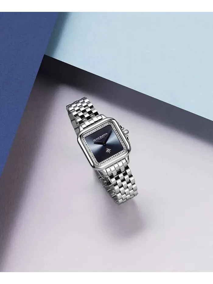 Женские серебряные часы Grosvenor из нержавеющей стали 28 мм Olivia Burton — изображение 3 из 7