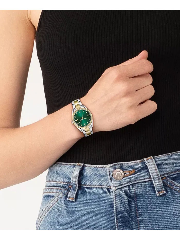 Женские часы Parisienne с двухцветным браслетом из нержавеющей стали, 30 мм Lacoste — изображение 4 из 6