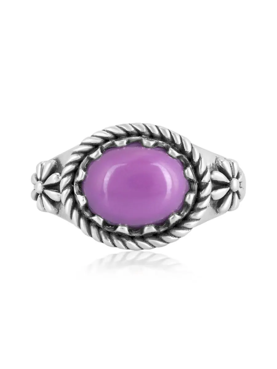 Кольцо из стерлингового серебра с фосфосидеритом, размеры от 5 до 11 American West Jewelry — изображение 1 из 6