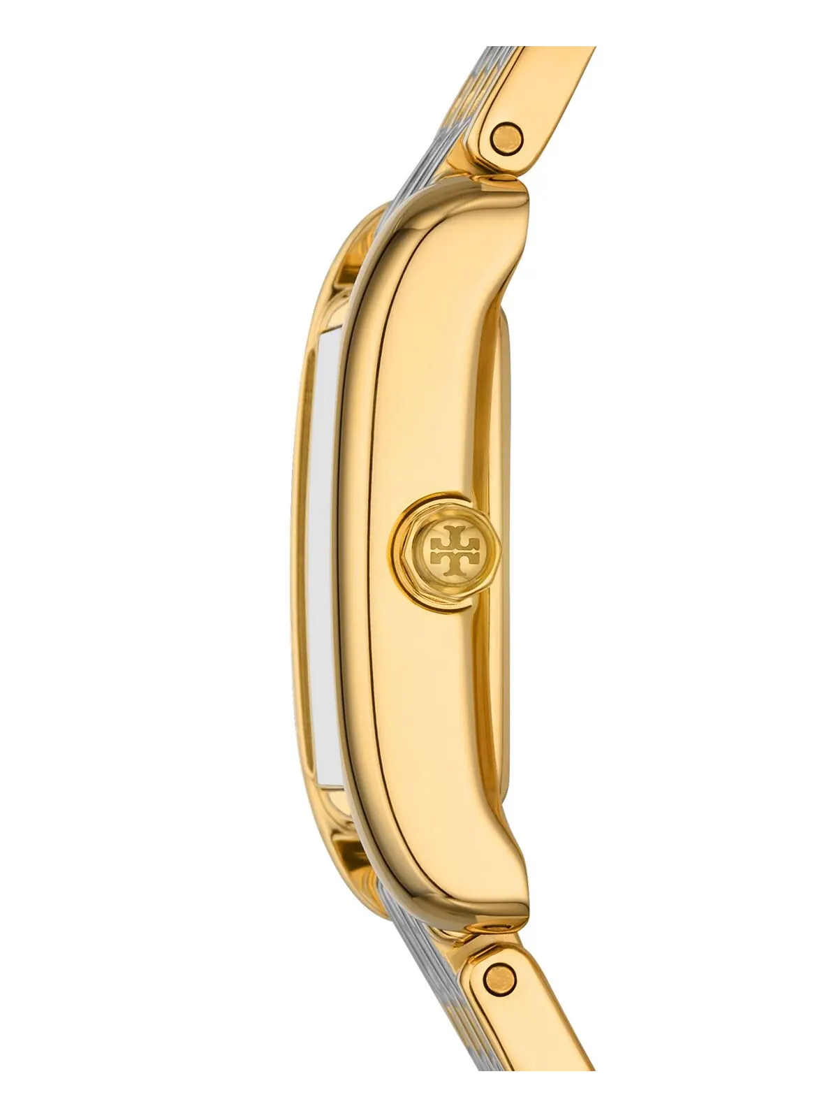 Женские двухцветные часы-браслет из нержавеющей стали The Eleanor, 19 мм Tory Burch — изображение 2 из 4, оттенок мульти