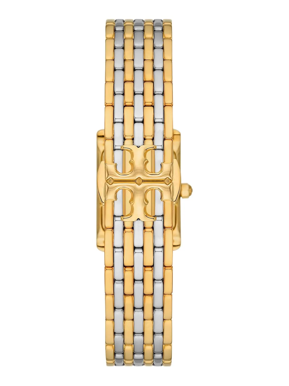 Женские двухцветные часы-браслет из нержавеющей стали The Eleanor, 19 мм Tory Burch — изображение 3 из 4, оттенок мульти
