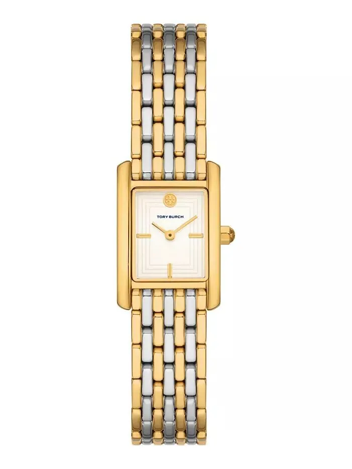 Женские двухцветные часы-браслет из нержавеющей стали The Eleanor, 19 мм Tory Burch