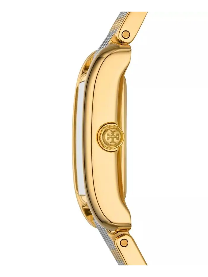 Женские двухцветные часы-браслет из нержавеющей стали The Eleanor, 19 мм Tory Burch — изображение 2 из 4
