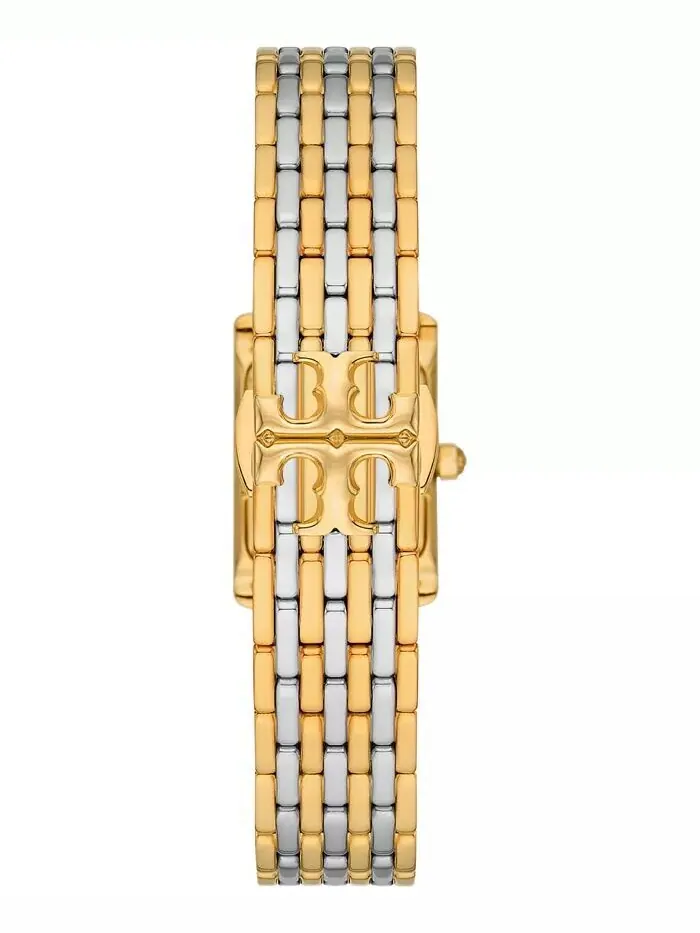 Женские двухцветные часы-браслет из нержавеющей стали The Eleanor, 19 мм Tory Burch — изображение 3 из 4