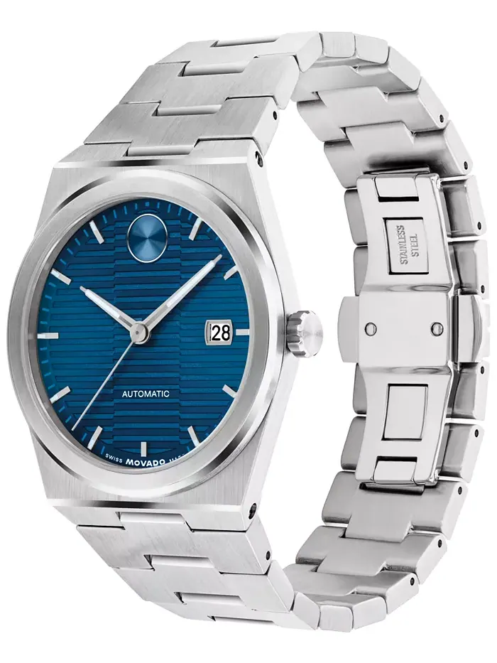 Мужские часы Bold Quest Swiss Automatic в корпусе из нержавеющей стали, 39 мм Movado — изображение 2 из 3