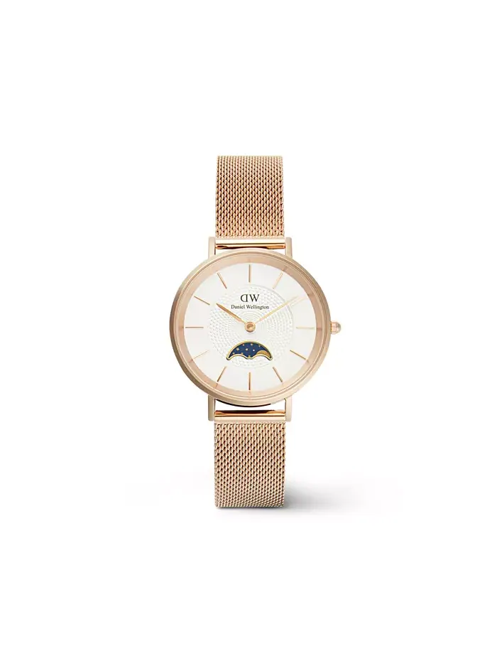 Женские часы с аналоговым циферблатом Rose Gold Tone из нержавеющей стали, 32 мм Daniel Wellington