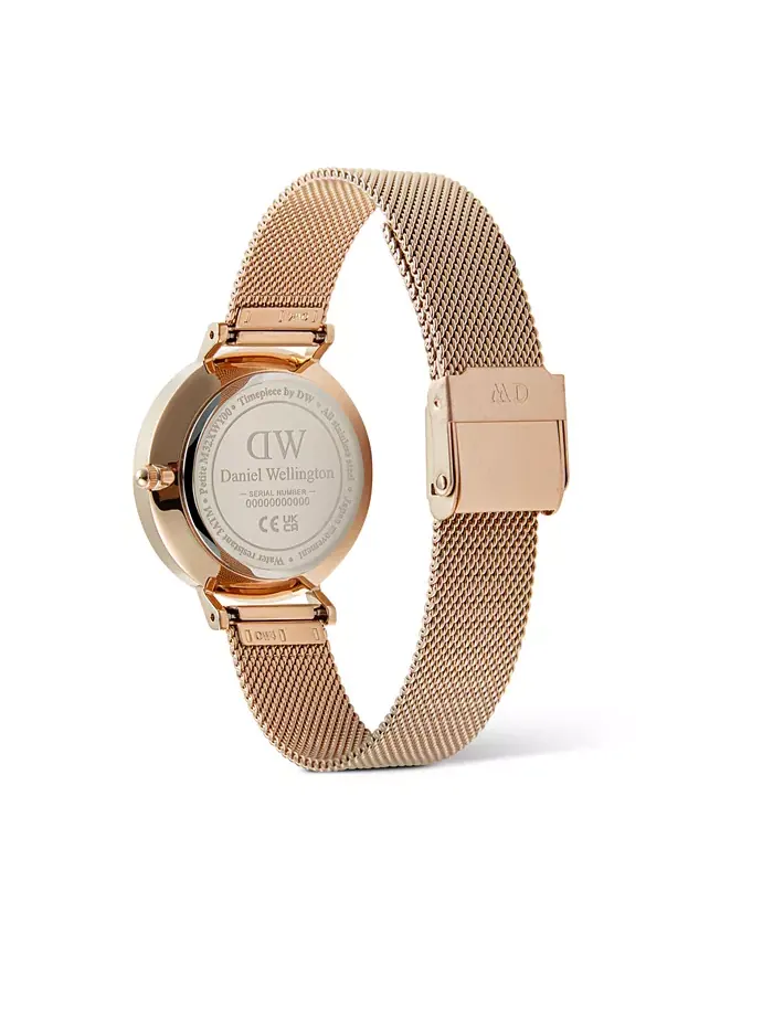Женские часы с аналоговым циферблатом Rose Gold Tone из нержавеющей стали, 32 мм Daniel Wellington — изображение 3 из 7
