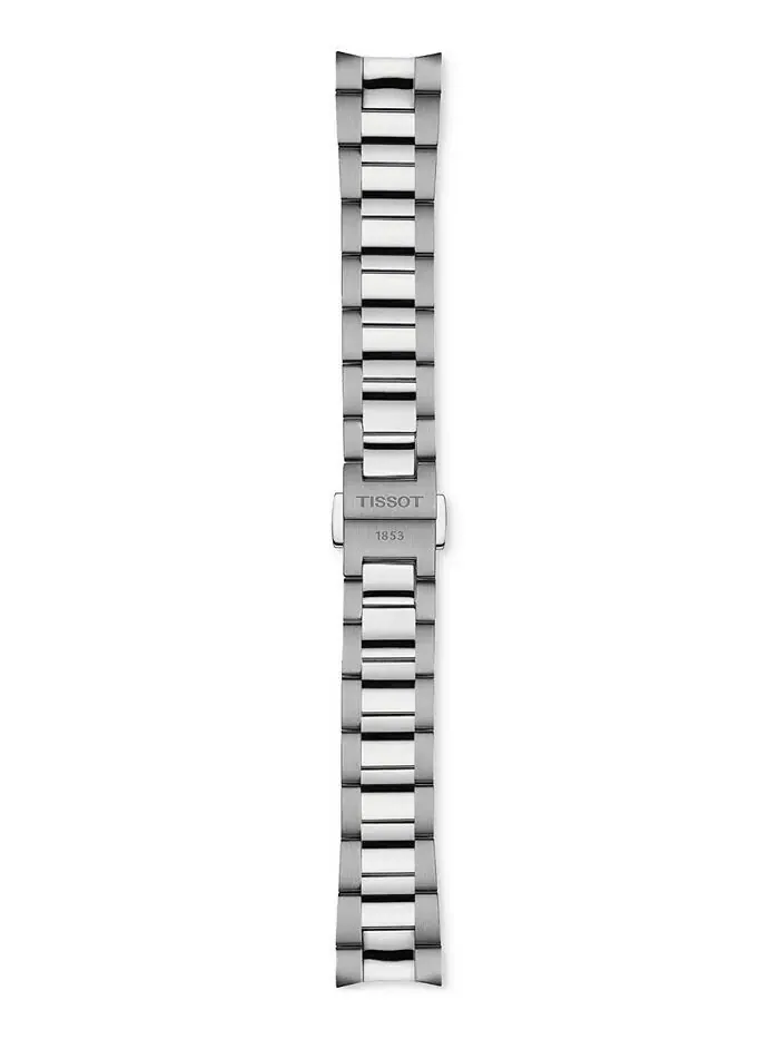 Часы унисекс Swiss PR 100 с браслетом из нержавеющей стали 34 мм Tissot — изображение 4 из 5