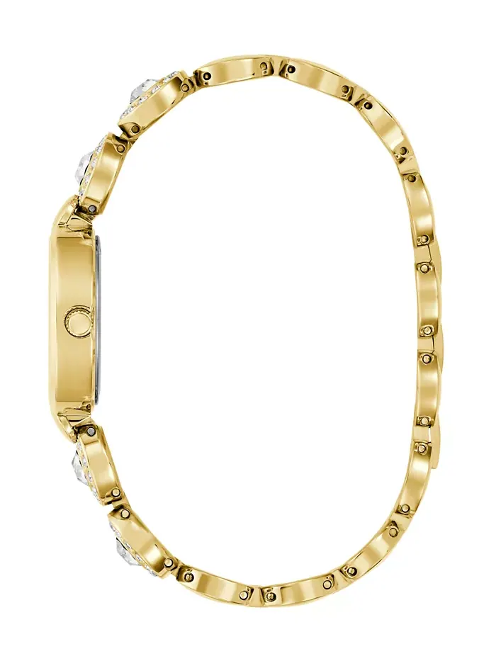 Женские часы Analog Gold Tone из нержавеющей стали, 26 мм GUESS — изображение 2 из 8