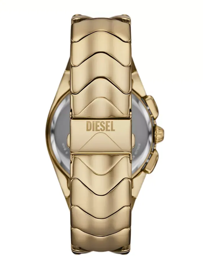 Мужские часы Mercurial Quartz Chronograph, золотые, из нержавеющей стали, 45 мм Diesel — изображение 3 из 3