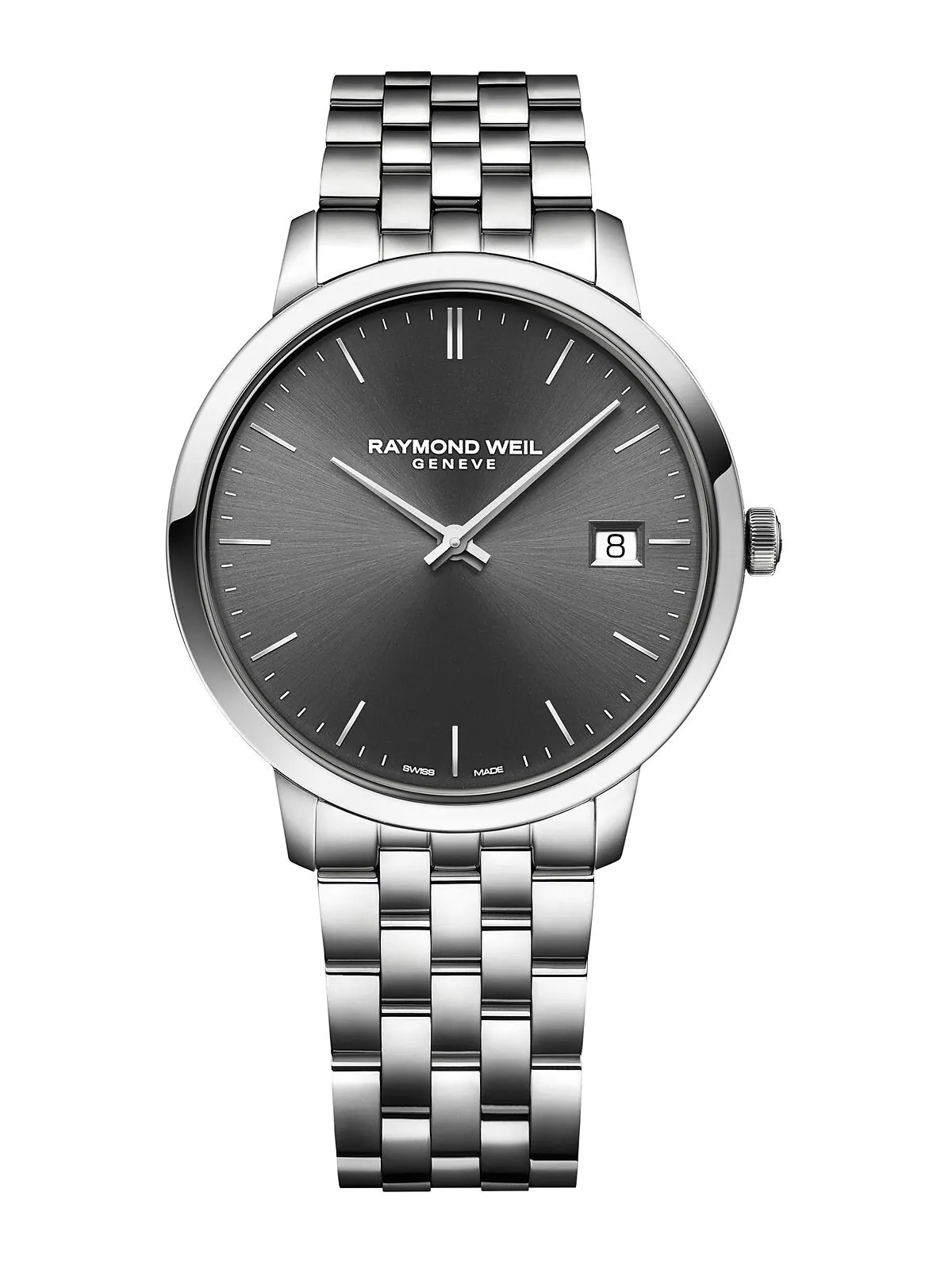 Мужские швейцарские часы Toccata с браслетом из нержавеющей стали, 42 мм Raymond Weil — изображение 1 из 5