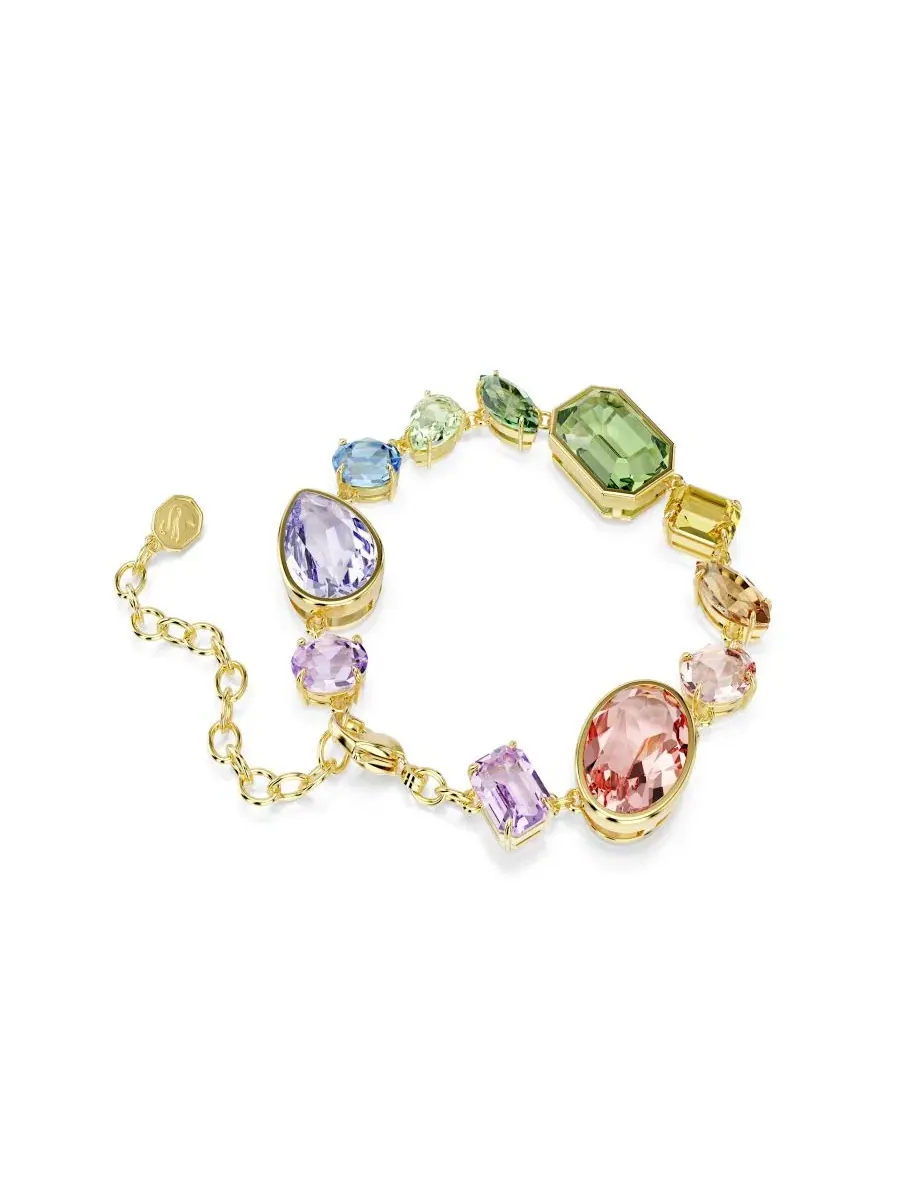 Браслет Gema с кристаллами Swarovski, золотистого цвета, Open Misce — изображение 4 из 5