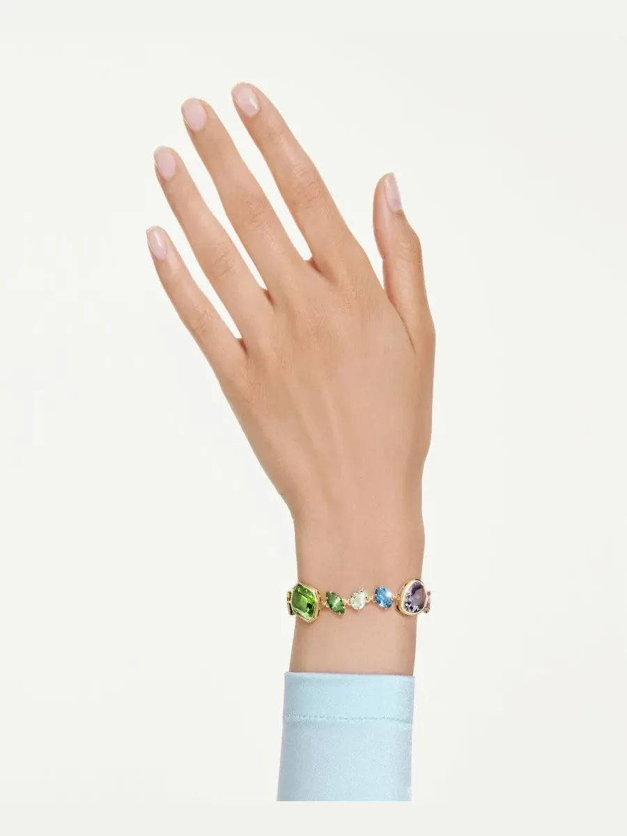 Браслет Gema с кристаллами Swarovski, золотистого цвета, Open Misce — изображение 5 из 5