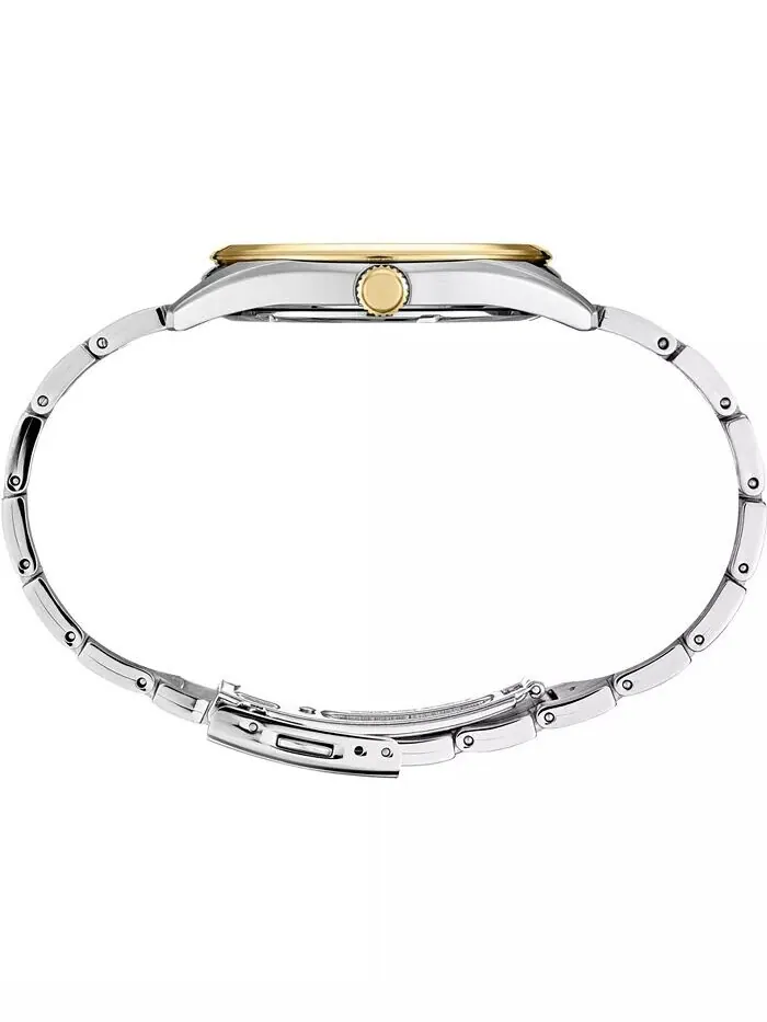 Мужские двухцветные часы-браслет из нержавеющей стали Essentials 40,2 мм Seiko — изображение 2 из 5