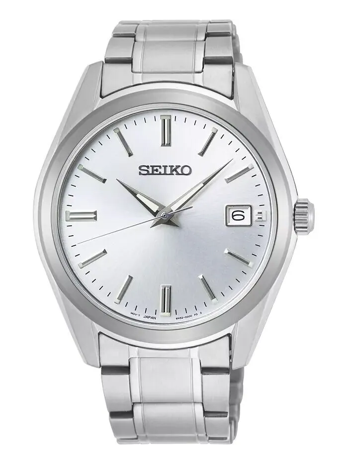 Мужские часы Essentials с браслетом из нержавеющей стали 40,2 мм Seiko — изображение 1 из 5
